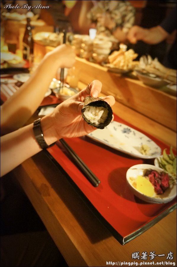 瞞著爹一店握壽司