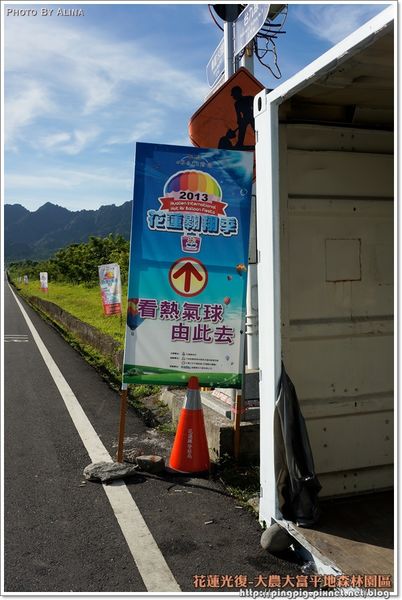【花蓮景點】大農大富平地森林園區 光復翱翔季的熱氣球 @Alina 愛琳娜