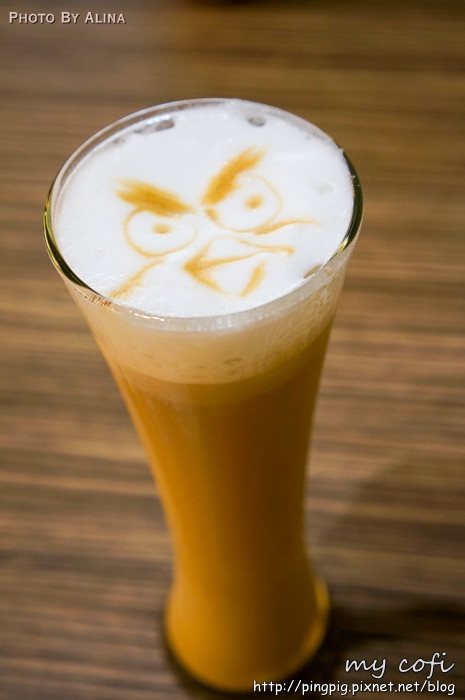 高雄My cofi 3D立體咖啡拉花好可愛