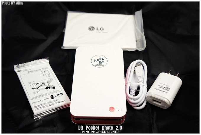 【立可拍】LG Pocket Photo 2.0 口袋相印機,隨手拍隨身印好方便 @Alina 愛琳娜