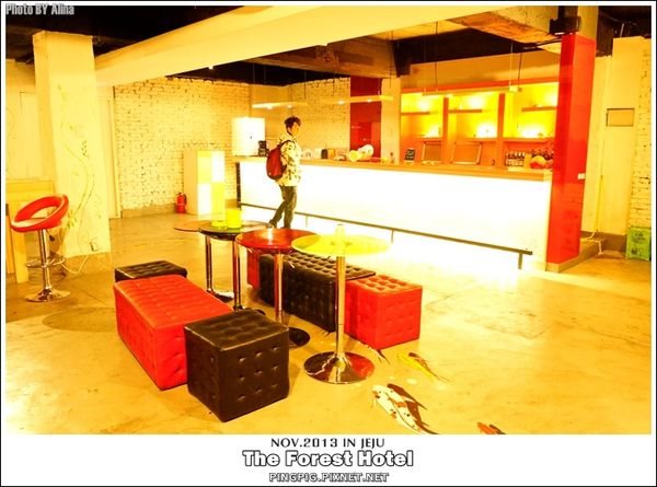 濟州島民宿 The Forest Hotel 背包客棧旅館,近中央地下街.黑豬肉一條街