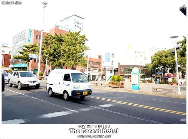 濟州島民宿 The Forest Hotel 背包客棧旅館,近中央地下街.黑豬肉一條街