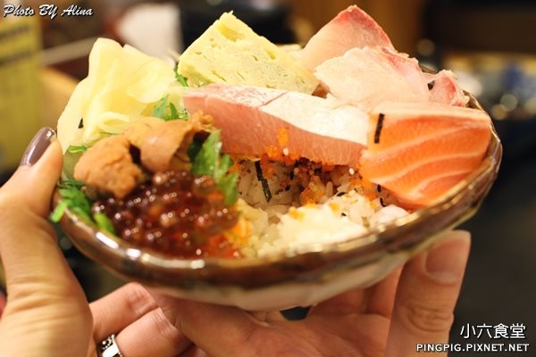 台北小六食堂 行天宮站旁好吃的海膽海鮮丼蓋飯