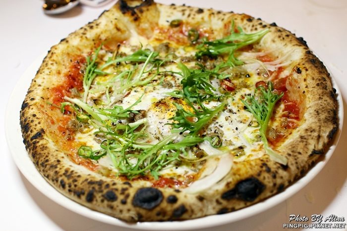 【台北食記】Trattoria di Primo 義大利餐廳｜半熟蛋窯烤披薩超好吃 @Alina 愛琳娜