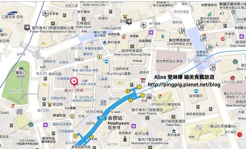 【首爾景點】南大門市場남대문童裝.首飾這裡通通有 @Alina 愛琳娜 南大門