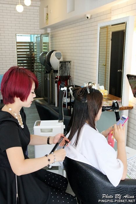 【台中美髮】逢甲商圈 VS Hair Salon 燙染髮,茶咖啡給我好氣色 @Alina 愛琳娜