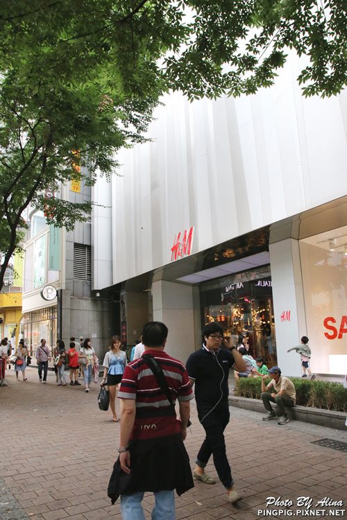 明洞H&M