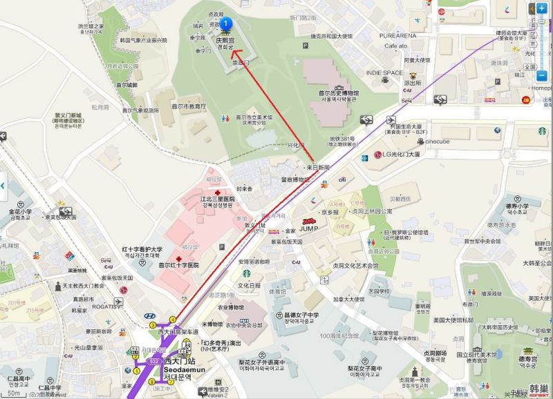 【首爾景點】慶熙宮 경희궁 韓劇仁顯王后的男人,跨時空交錯場景 @Alina 愛琳娜 慶熙宮交通