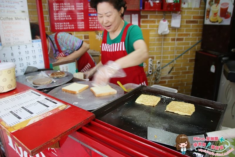 【首爾美食】Isaac東大門店｜韓國烤吐司三明治當早餐,24小時營業 @Alina 愛琳娜