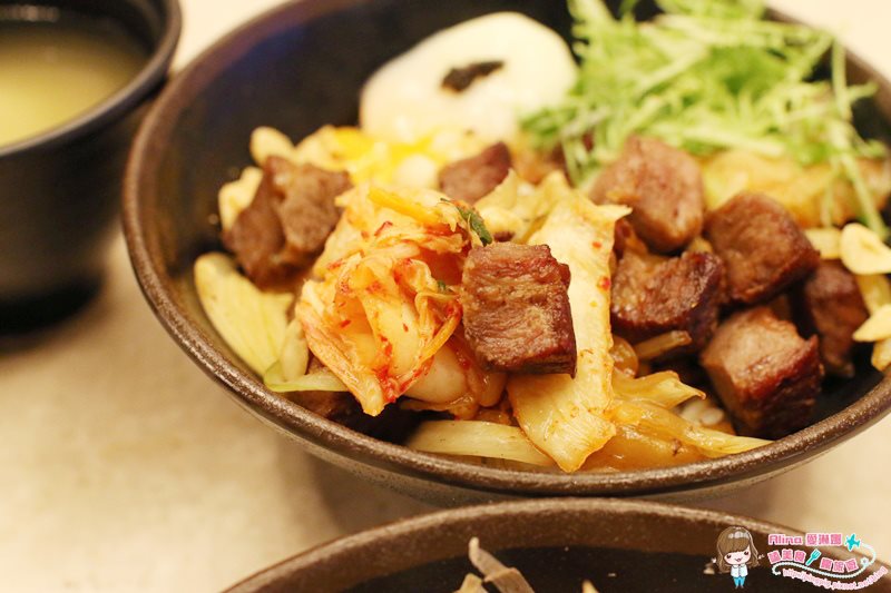 【台北食記】開丼燒肉VS丼飯｜大阪漢堡丼飯就在微風廣場美食街 @Alina 愛琳娜