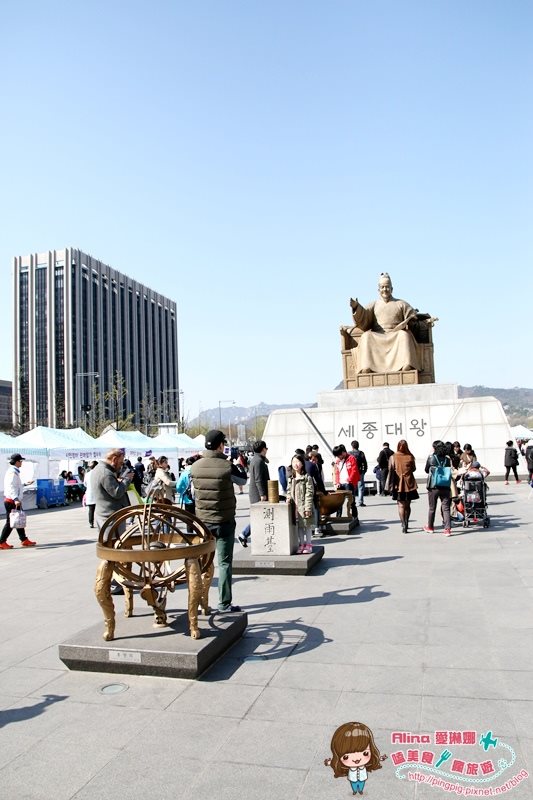 【首爾景點】光化門廣場｜韓劇來自星星的你.仁顯王后的男人.城市獵人 @Alina 愛琳娜
