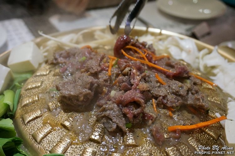【台北美食】韓川館韓式銅盤烤肉, 雙人份套餐價格、份量划算 @Alina 愛琳娜
