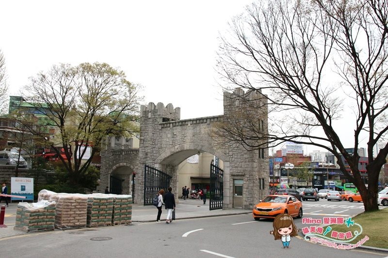 【首爾景點】慶熙大學 櫻花季賞花趣，地鐵轉公車交通方式 @Alina 愛琳娜