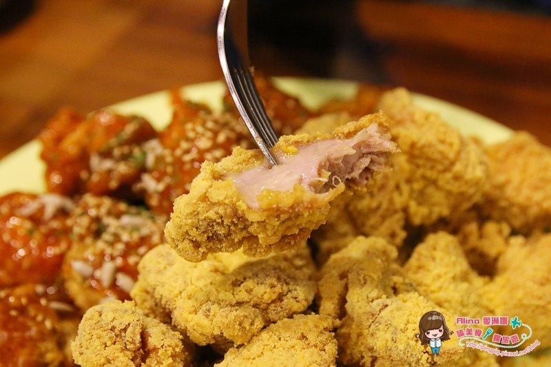 【首爾美食】新村梨大 NENE炸雞 RunningMan 劉在石代言的韓國炸雞 @Alina 愛琳娜