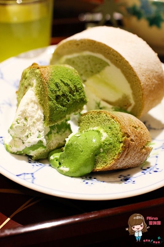 【台北甜點】平安京茶事 抹茶拿鐵 抹茶蛋糕捲,京都日式茶屋 @Alina 愛琳娜 【台北甜點】平安京茶事 抹茶拿鐵 抹茶蛋糕捲,京都日式茶屋 @Alina 愛琳娜