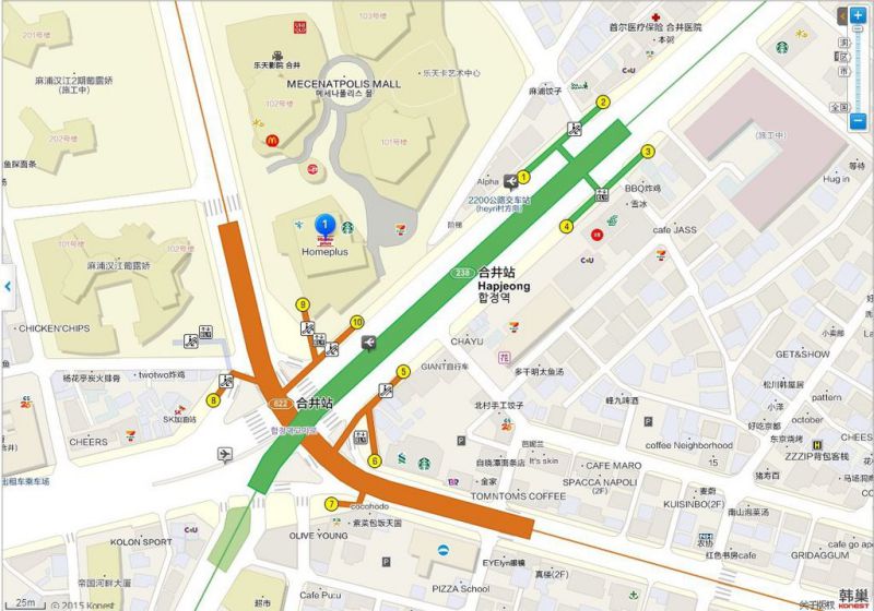 【首爾購物】HOMEPLUS弘大合井店,韓國超市零食泡麵這裡買 @Alina 愛琳娜 HOMEPLUS弘大合井店交通