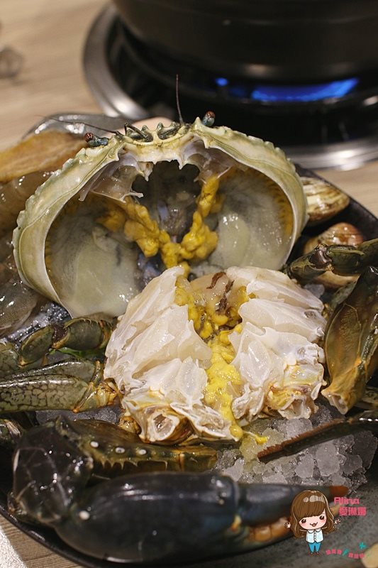 【台北食記】十二籃螃蟹火鍋 秋蟹沙公海陸粥火鍋，秋天吃最鮮美 @Alina 愛琳娜