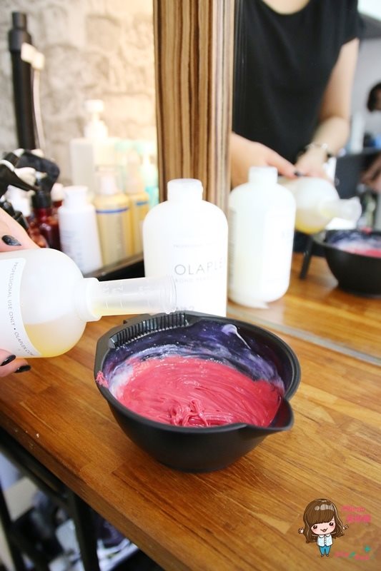 【台中髮廊】VS. hair Salon 秋冬暖色系染髮，紫紅漸層挑染護髮 @Alina 愛琳娜
