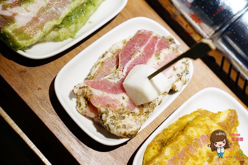 【台北美食】娘子韓食 八色豬五花韓式烤肉、辣味海鮮鍋 @Alina 愛琳娜