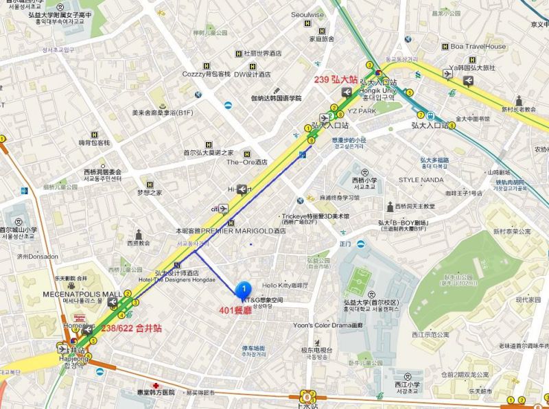 401烤肉店交通