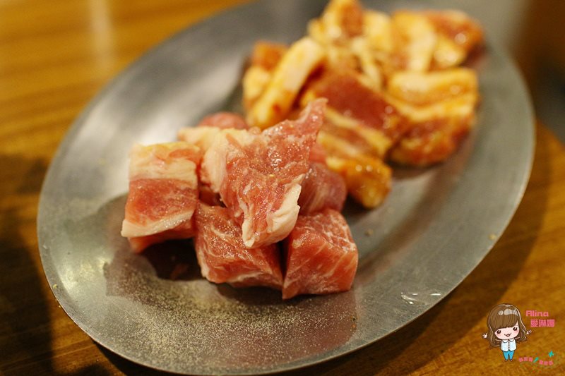 【台北美食】VEGETEJIYA 菜豚屋 ｜韓風日骨烤肉店,有機生菜包肉 @Alina 愛琳娜