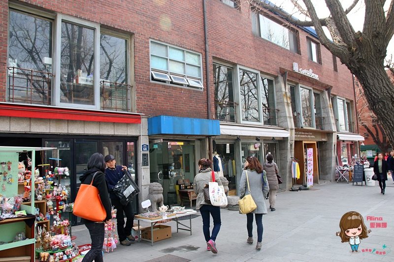 【首爾景點】安國 三清洞-逛街地圖,傳統現代文化街區.飾品小店 @Alina 愛琳娜