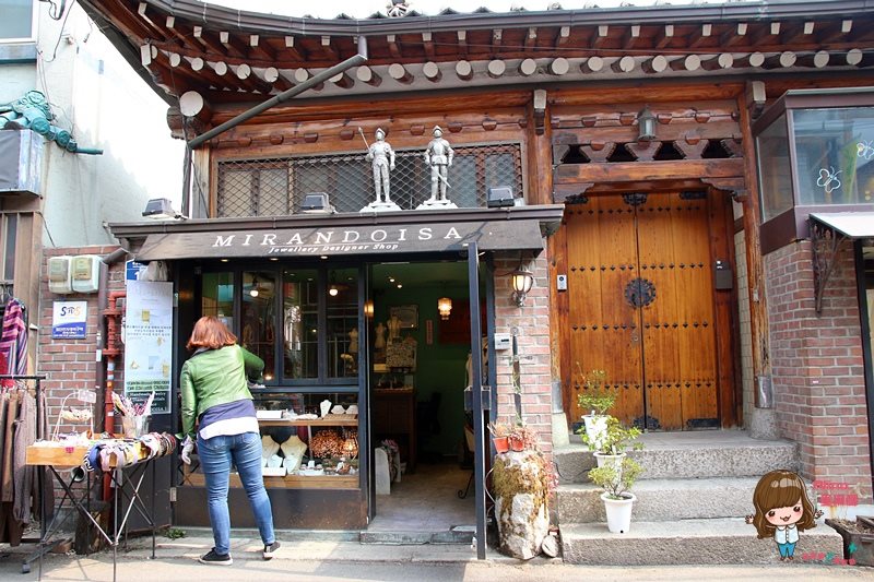 【首爾景點】安國 三清洞-逛街地圖,傳統現代文化街區.飾品小店 @Alina 愛琳娜