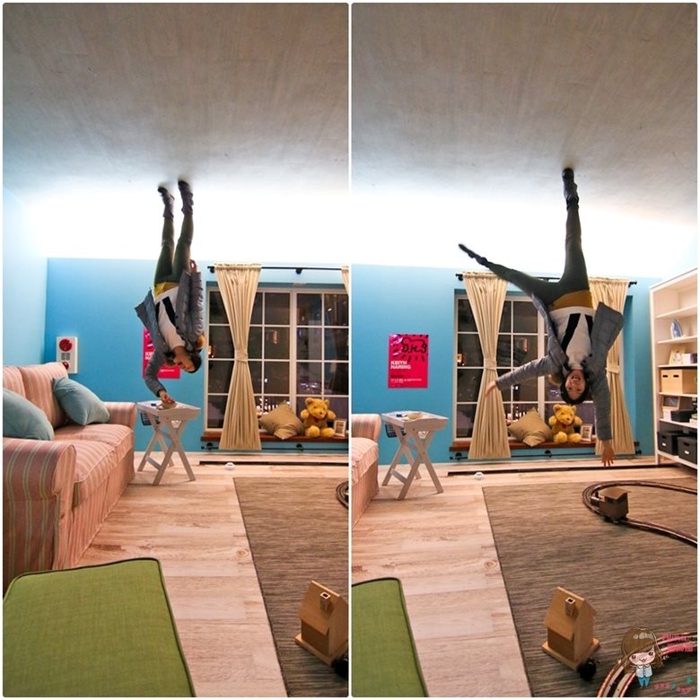 【台北展覽】反轉世界 華山顛倒屋 UPSIDE DOWN HOUSE @Alina 愛琳娜
