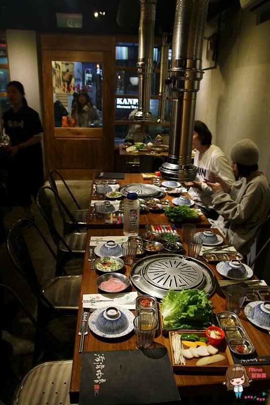 【台北美食】滋滋咕嚕 藝人納豆開的韓式烤肉店，起司年糕好吃 @Alina 愛琳娜