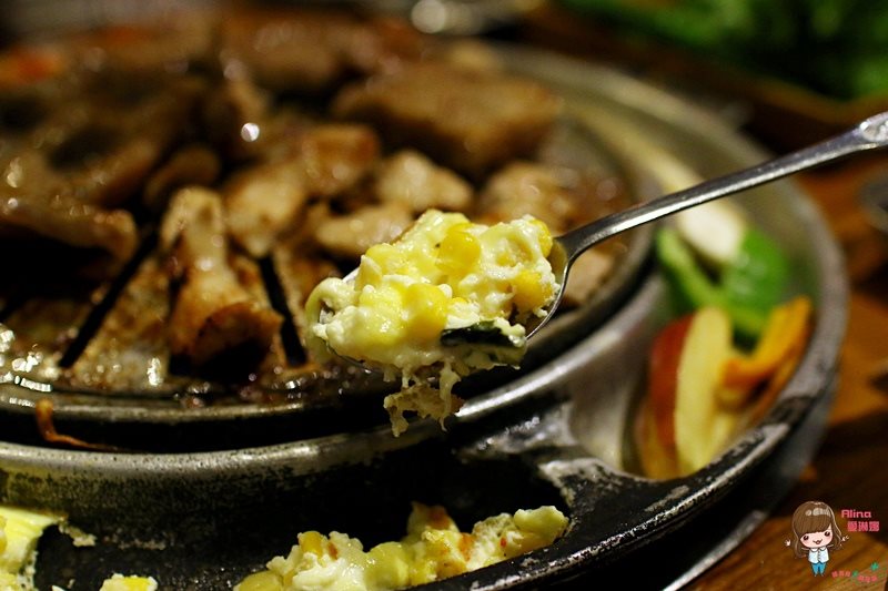 【台北美食】滋滋咕嚕 藝人納豆開的韓式烤肉店，起司年糕好吃 @Alina 愛琳娜