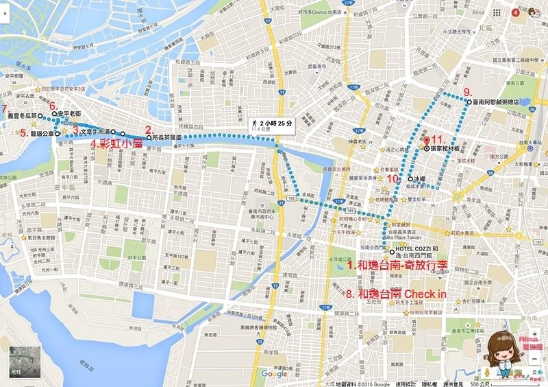 【台南行程】3天2夜台南美食小吃行程，騎機車住市區輕鬆玩 @Alina 愛琳娜
