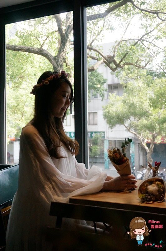 【台北咖啡館】花疫室 文青風伴隨乾燥花芬芳清香的拍照好地方 @Alina 愛琳娜