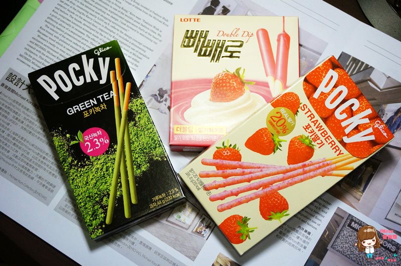【首爾購物】韓國零食餅乾-抹茶巧克力.養樂多軟糖.粉紅品客洋芋片 @Alina 愛琳娜