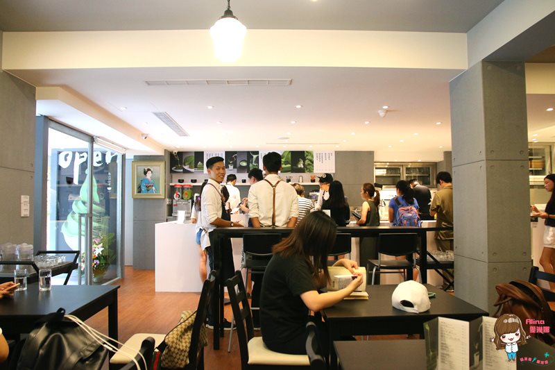 【台北甜點】MATCHA ONE 永康街抹茶甜點店，宇治抹茶千層蛋糕 @Alina 愛琳娜