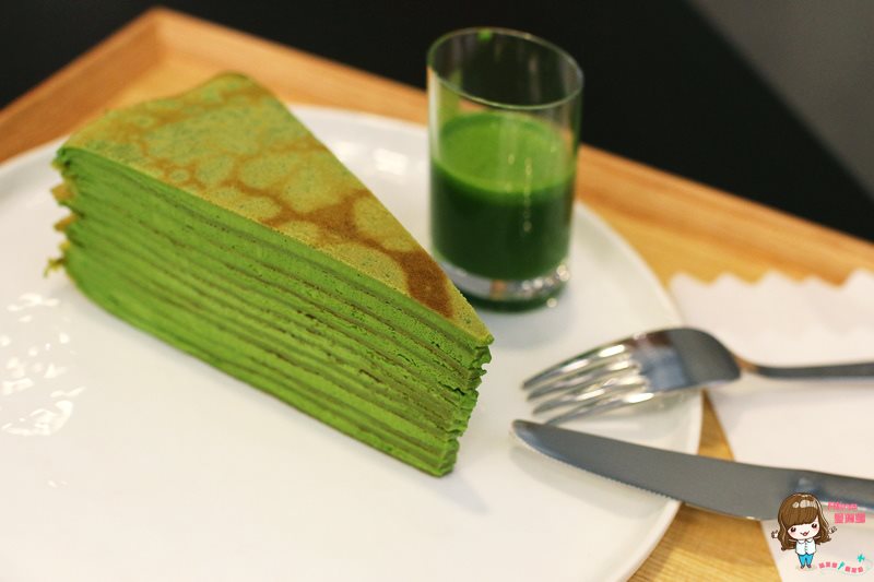 【台北甜點】MATCHA ONE 永康街抹茶甜點店，宇治抹茶千層蛋糕 @Alina 愛琳娜