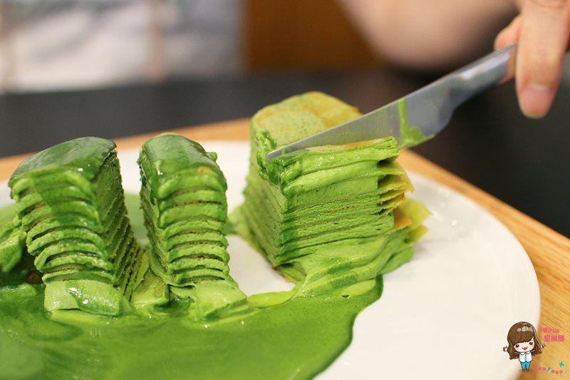 【台北甜點】MATCHA ONE 永康街抹茶甜點店，宇治抹茶千層蛋糕 @Alina 愛琳娜