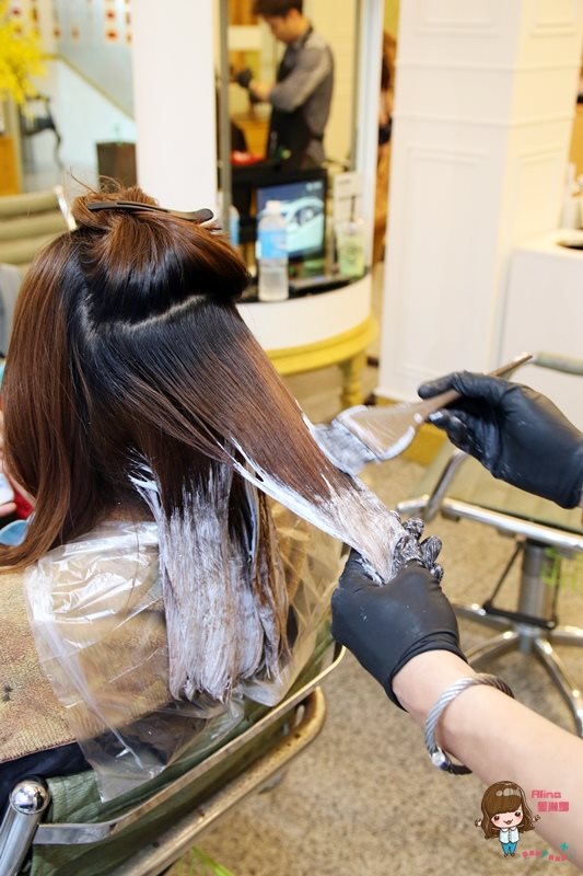 【台北美髮】DOS Hair Salon 春夏漸層挑染，美人魚湖水綠髮色 @Alina 愛琳娜