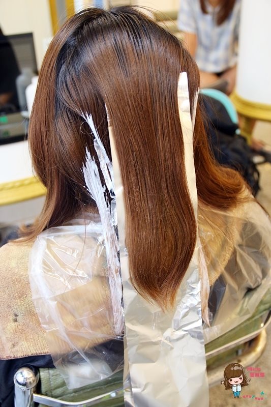 【台北美髮】DOS Hair Salon 春夏漸層挑染，美人魚湖水綠髮色 @Alina 愛琳娜