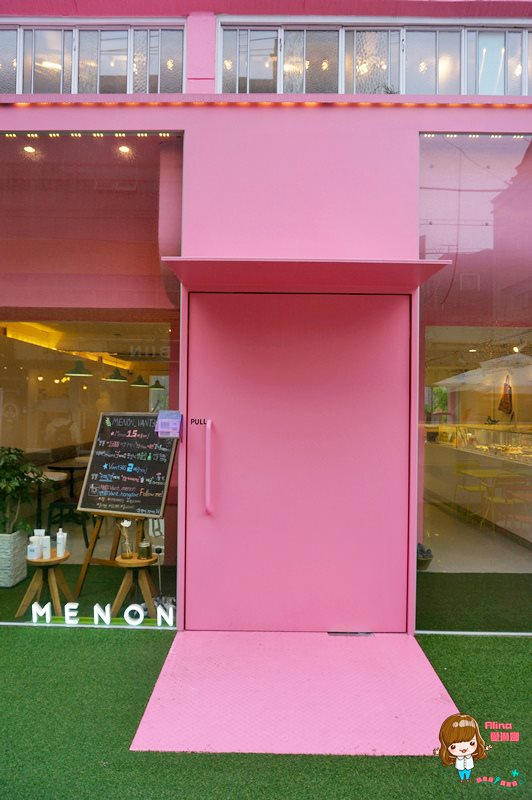 【首爾購物】MENON x VANT 36.5 夢幻粉紅屋美妝複合式咖啡館 @Alina 愛琳娜