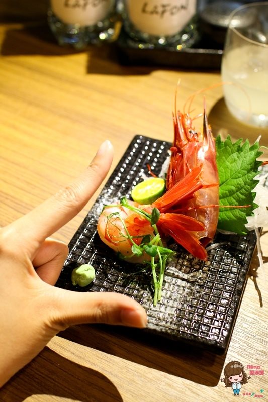 【台北美食】LAFON 樂逢 日式居酒屋｜味美胭脂蝦、無毒梅花豬排 @Alina 愛琳娜