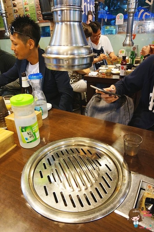 【首爾美食】石原亭炭火烤肉店-調味牛排烤五花肉韓式烤牛肉 @Alina 愛琳娜