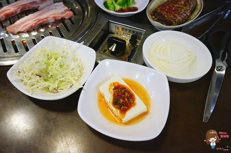 【首爾美食】石原亭炭火烤肉店-調味牛排烤五花肉韓式烤牛肉 @Alina 愛琳娜