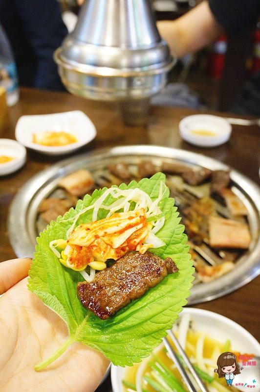 【首爾美食】石原亭炭火烤肉店-調味牛排烤五花肉韓式烤牛肉 @Alina 愛琳娜