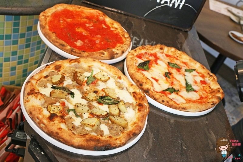 【台北美食】松山 BANCO 棒可Pizza 正宗拿坡里窯烤披薩 @Alina 愛琳娜