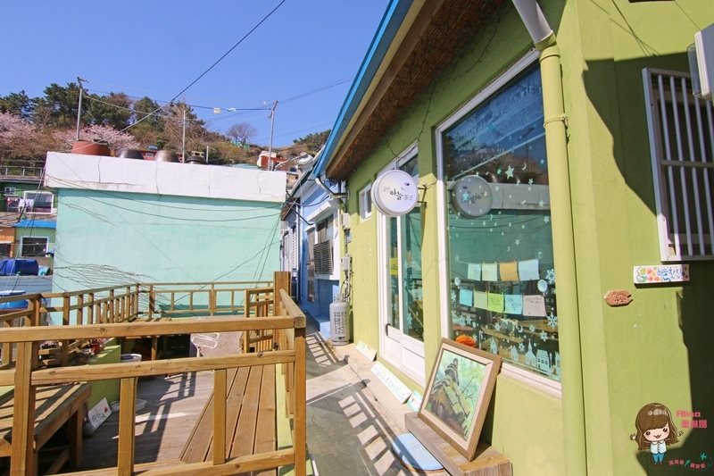 【釜山景點】甘川洞文化村-公車地圖交通路線,小王子彩繪壁畫村 @Alina 愛琳娜