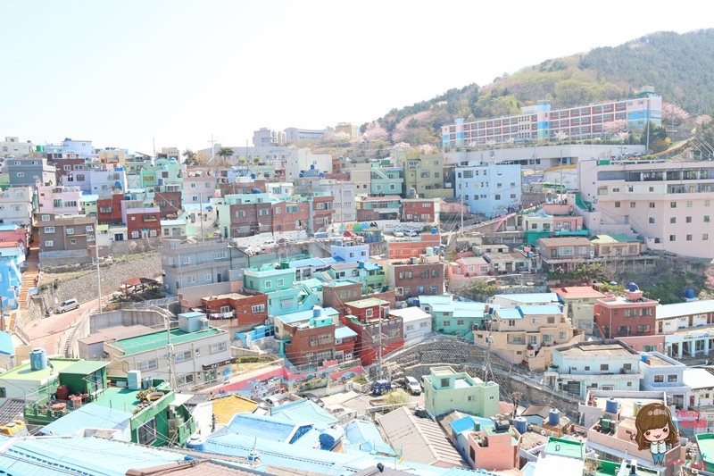 【釜山景點】甘川洞文化村-公車地圖交通路線,小王子彩繪壁畫村 @Alina 愛琳娜
