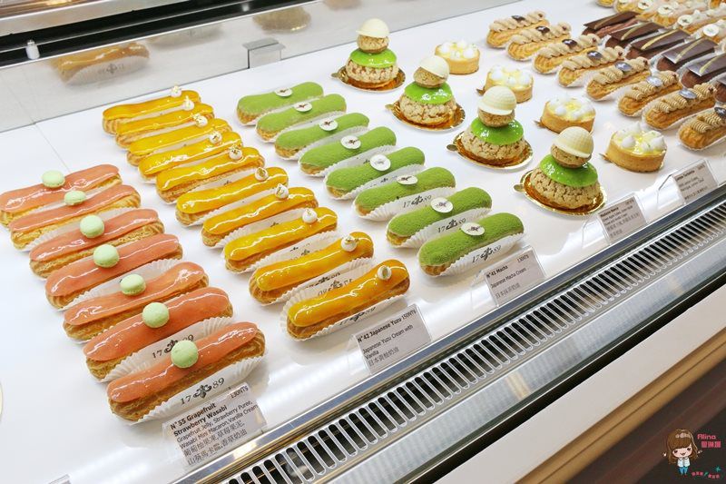 【台北美食】1789 Cafe 閃電泡芙，二店限定櫻桃可頌精緻下午茶 @Alina 愛琳娜