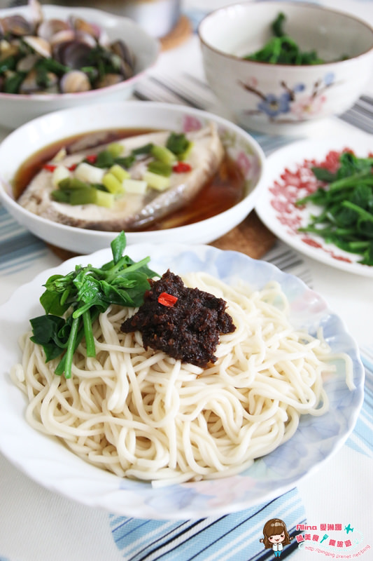 【懶人食譜】臺東網路農場｜清蒸鬼頭刀+旗魚干貝XO醬拌麵輕鬆做 @Alina 愛琳娜