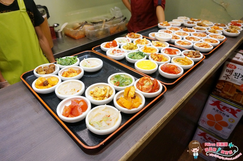 【台北食記】朝鮮味韓國料理｜50道免費小菜吃到飽 ,比烤肉還誘人 @Alina 愛琳娜
