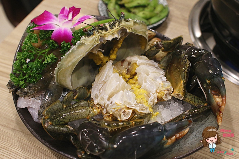 【台北食記】十二籃螃蟹火鍋 秋蟹沙公海陸粥火鍋，秋天吃最鮮美 @Alina 愛琳娜